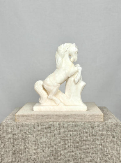 Carved Alabaster Horse