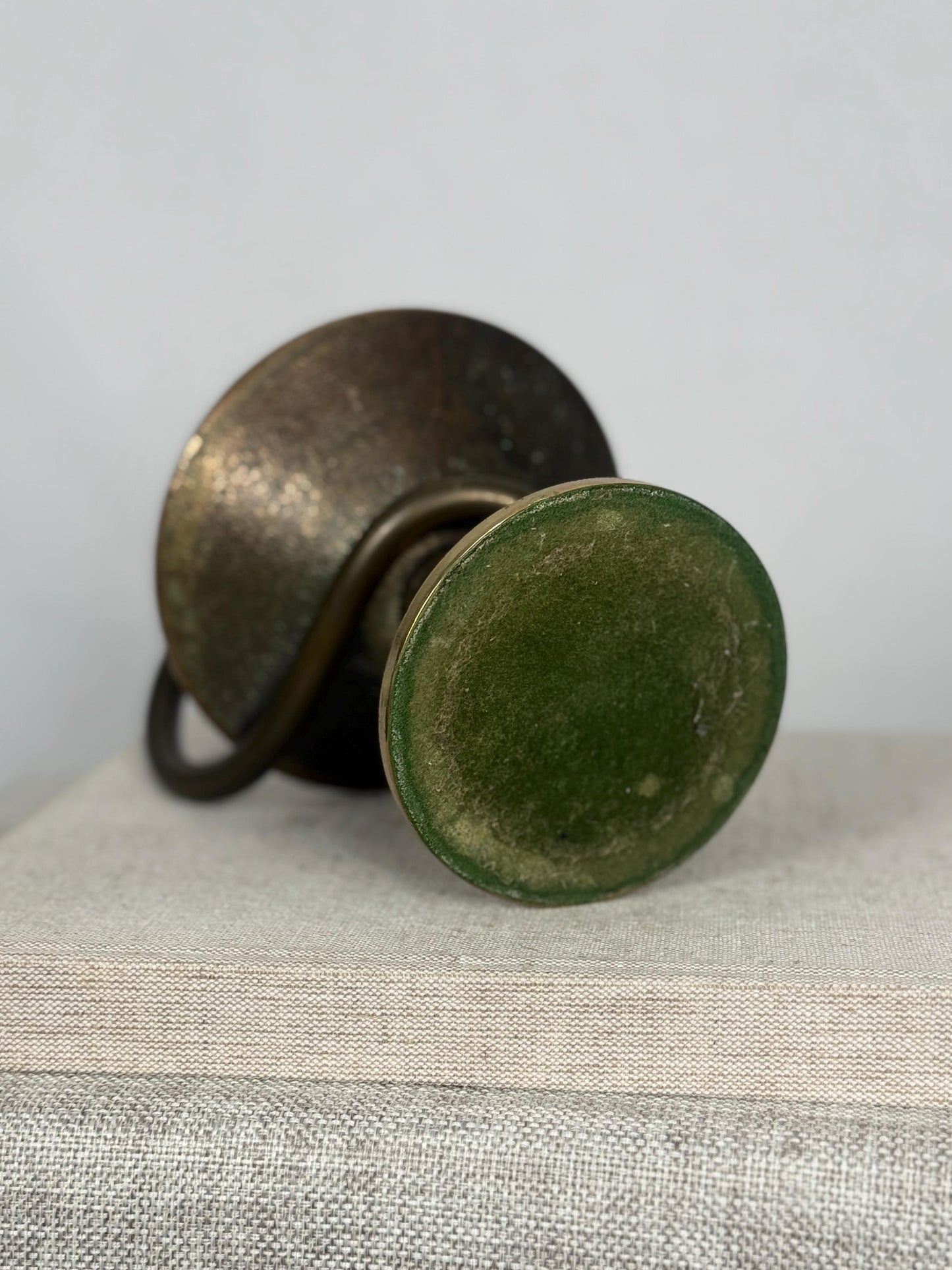 Bronze Caduceus of Hygieia Ashtray