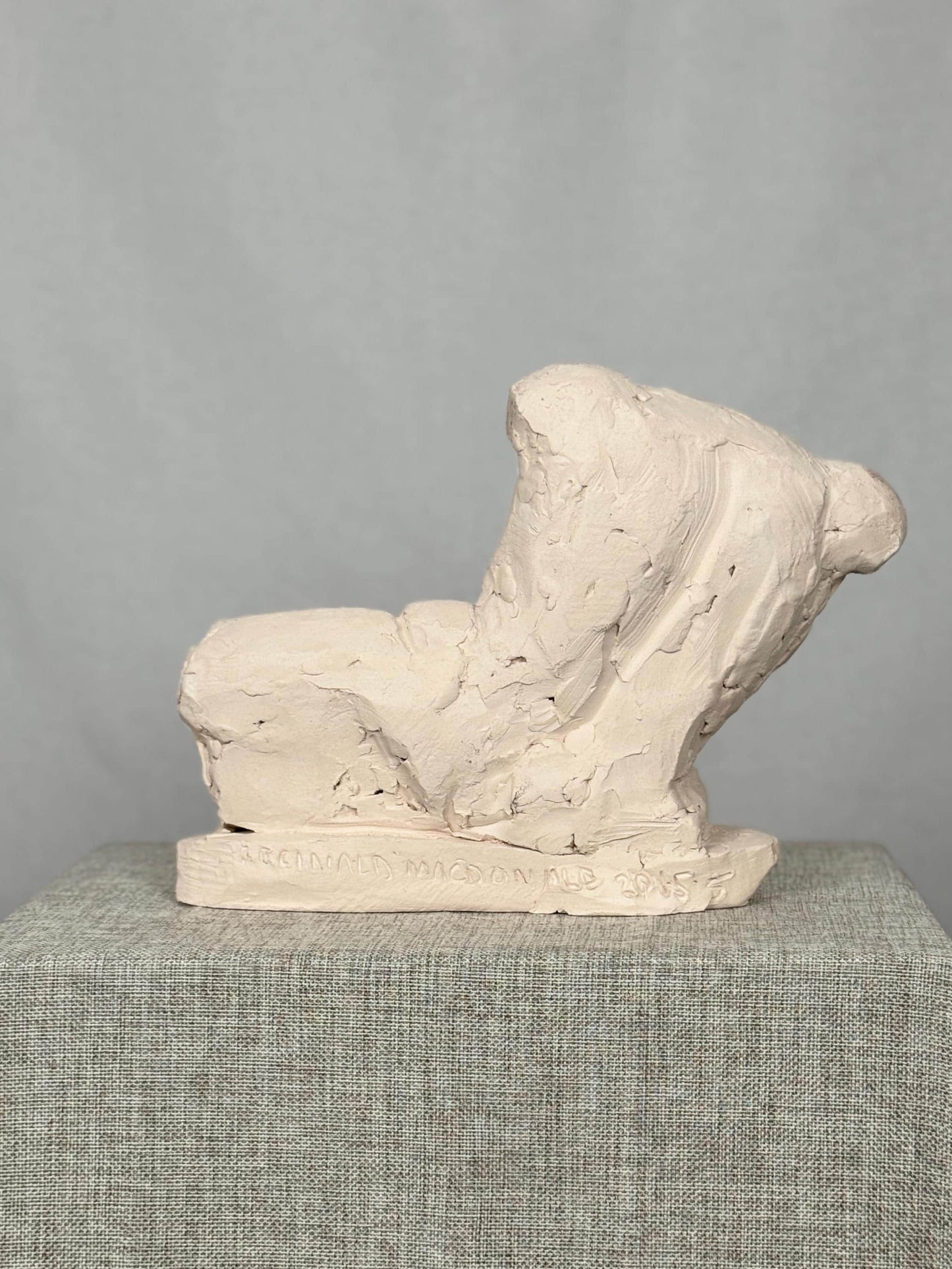 Male Torso Sculpture | Reginald MacDonald Artist Study | Minimalist Body Form | Modernist Figurative Art Object | Sculptural Decor