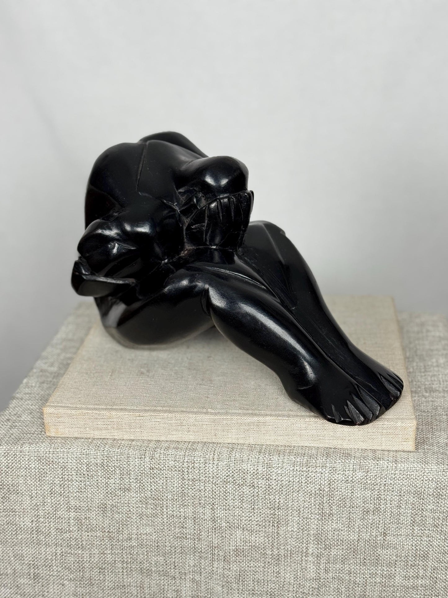 Large Modernist 'The Weeping Man Sculpture