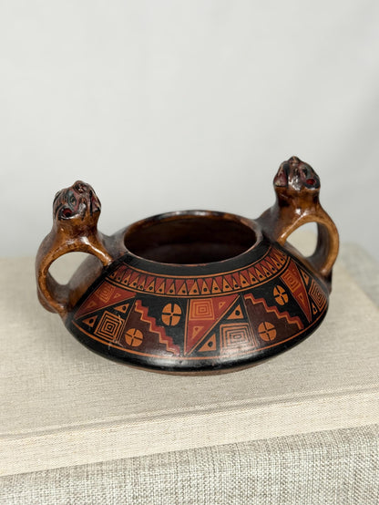 Pre-Columbian Style Pottery Vessel