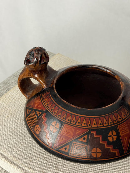 Pre-Columbian Style Pottery Vessel