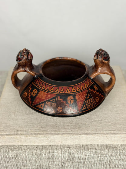Pre-Columbian Style Pottery Vessel