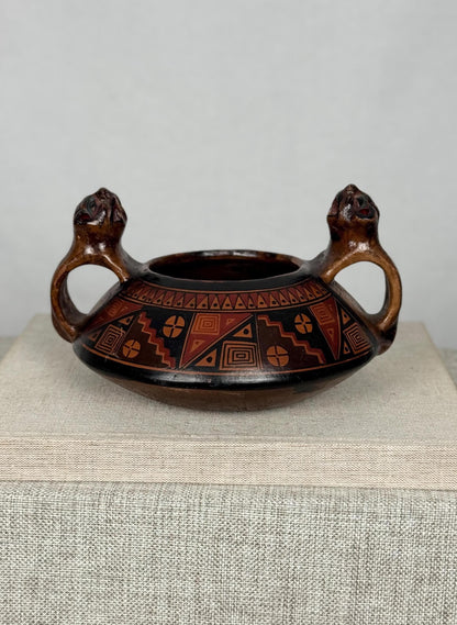 Pre-Columbian Style Pottery Vessel