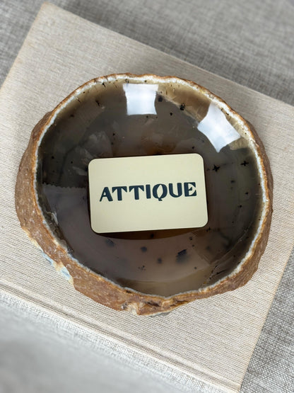Dendritic Agate Stone Bowl
