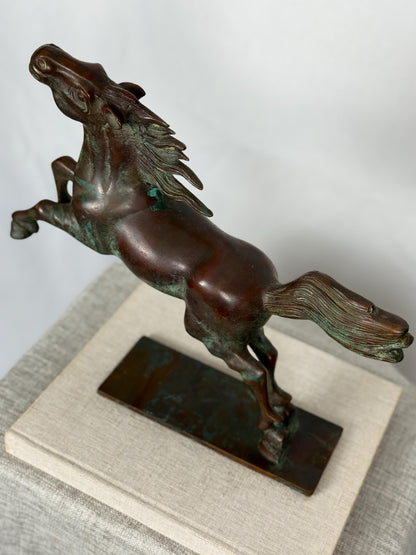 Large Bronze Horse Sculpture