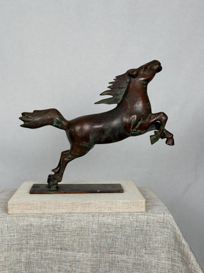 Large Bronze Horse Sculpture