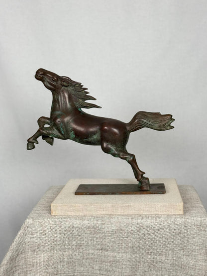 Large Bronze Horse Sculpture