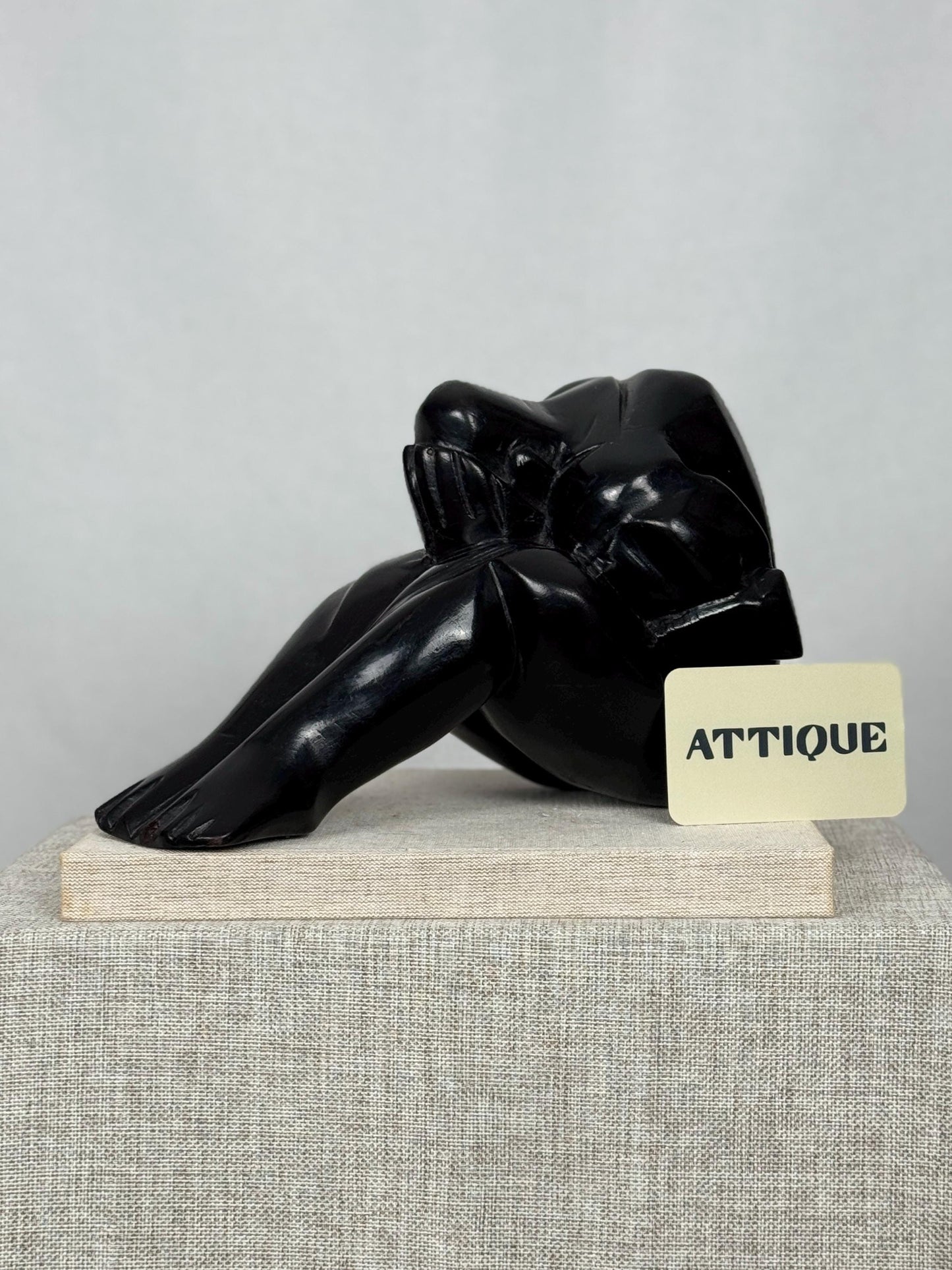 Large Modernist 'The Weeping Man Sculpture