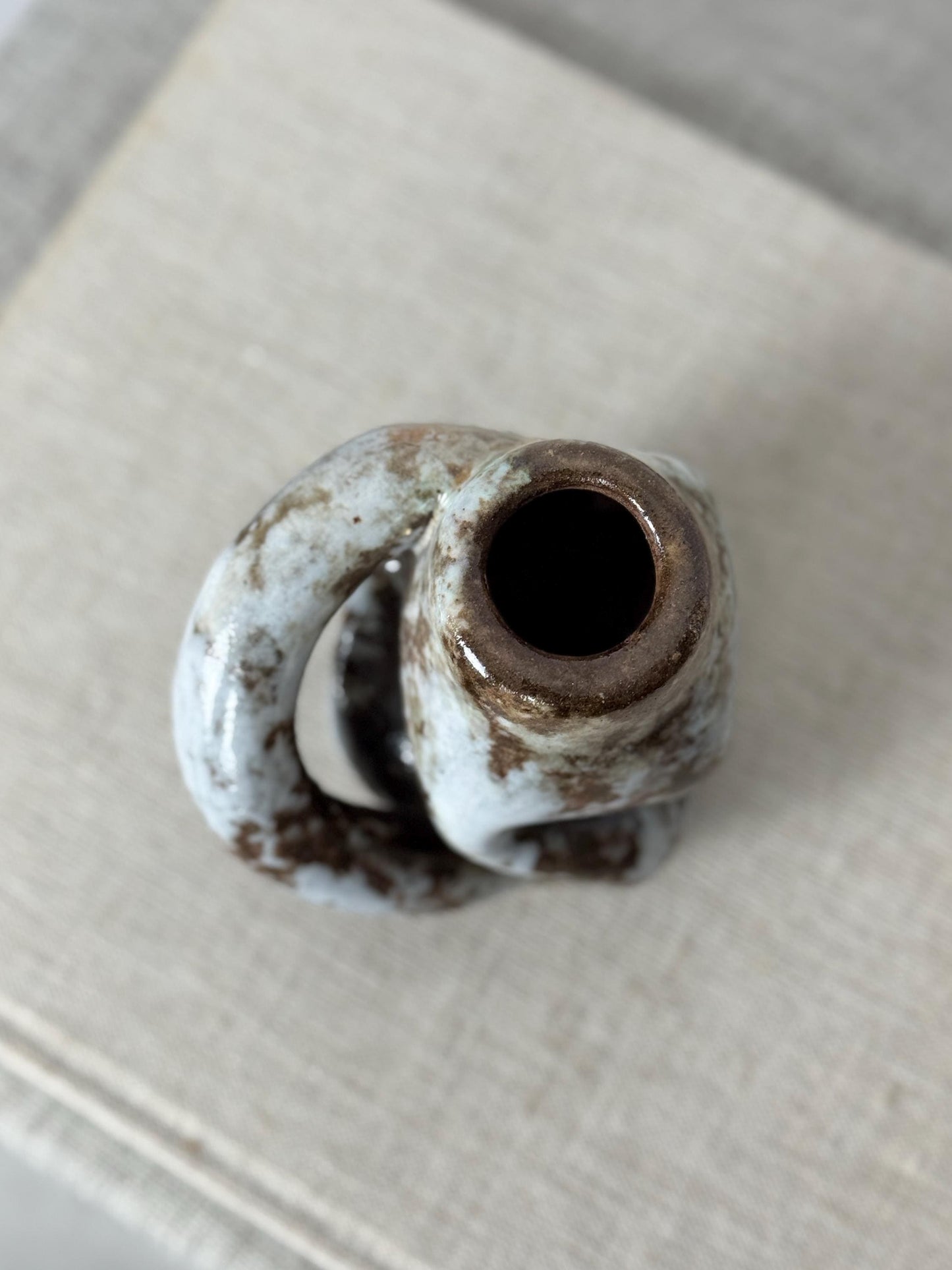 Alexandre Kostanda Vallauris Twist Vase, 1960s