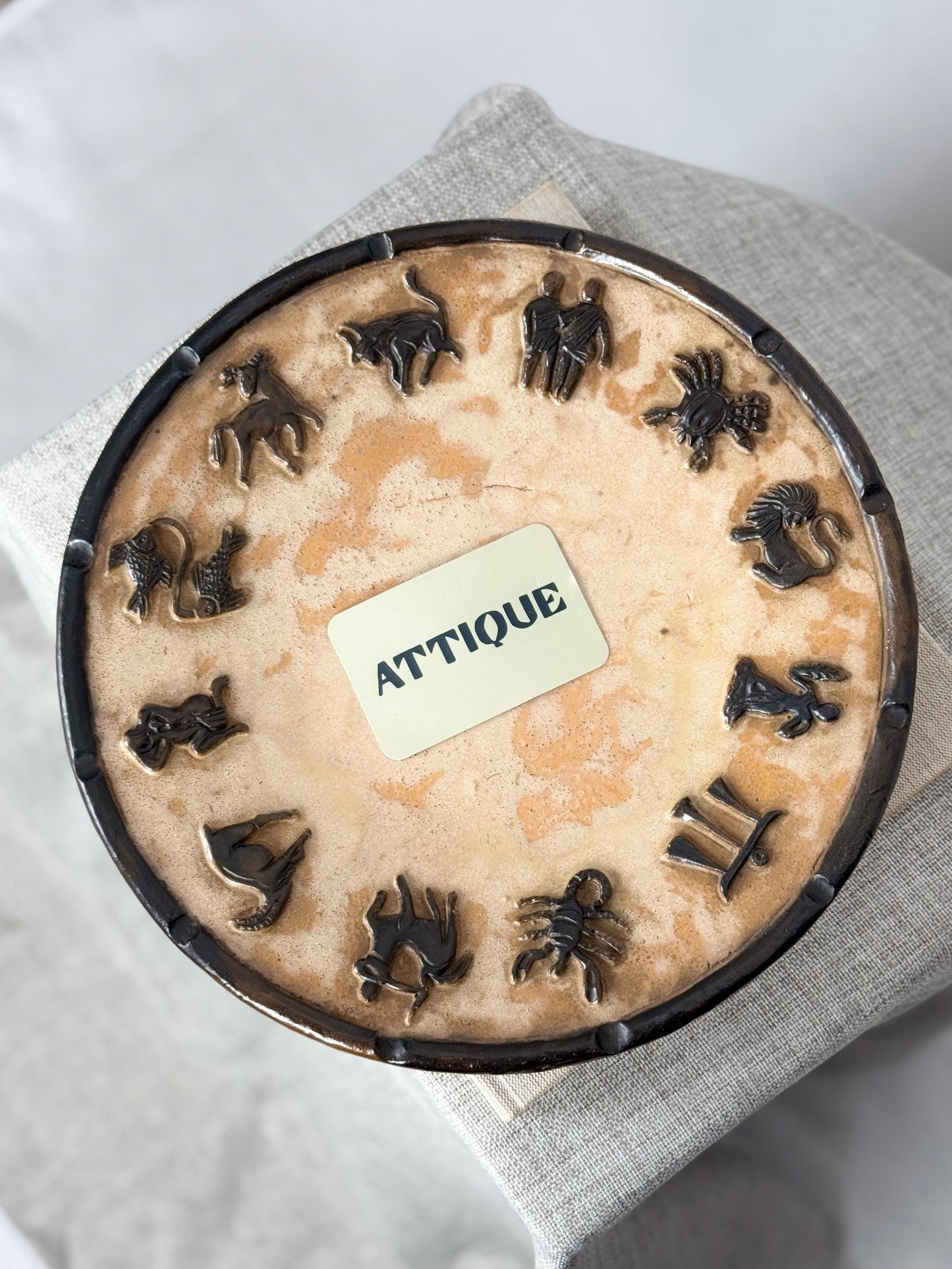 Armogrès ‘Zodiac’ Dish, 1960s