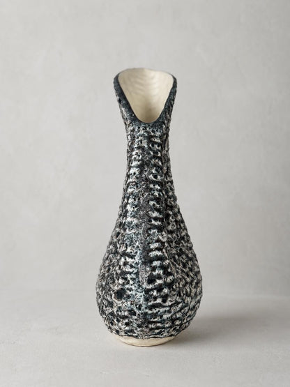 Fat Lava Pitcher Vase by Annette Roux, Vallauris