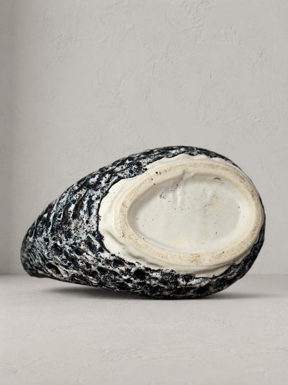Fat Lava Pitcher Vase by Annette Roux, Vallauris