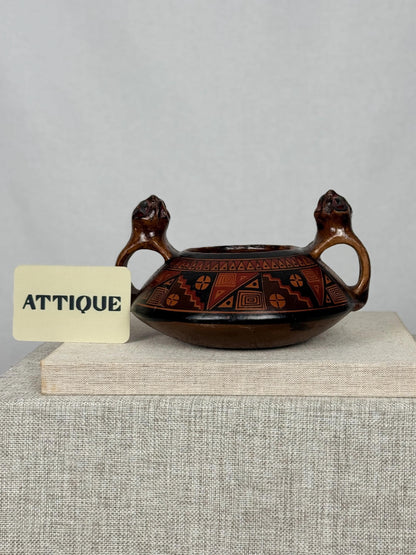 Pre-Columbian Style Pottery Vessel