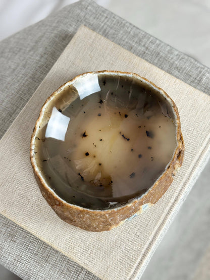 Dendritic Agate Stone Bowl