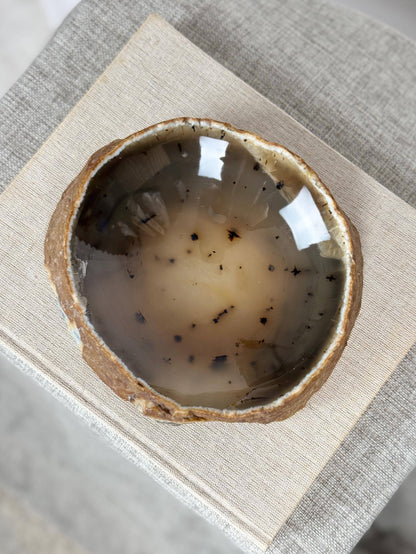 Dendritic Agate Stone Bowl