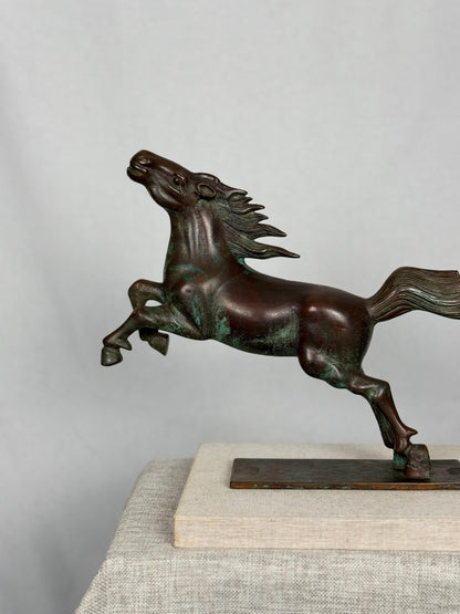 Large Bronze Horse Sculpture