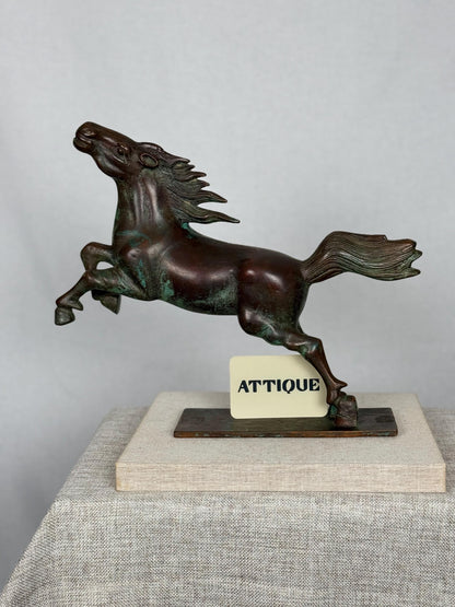 Large Bronze Horse Sculpture