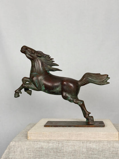 Large Bronze Horse Sculpture