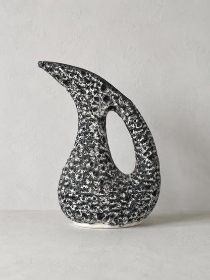 Fat Lava Pitcher by Annette Roux Vallauris